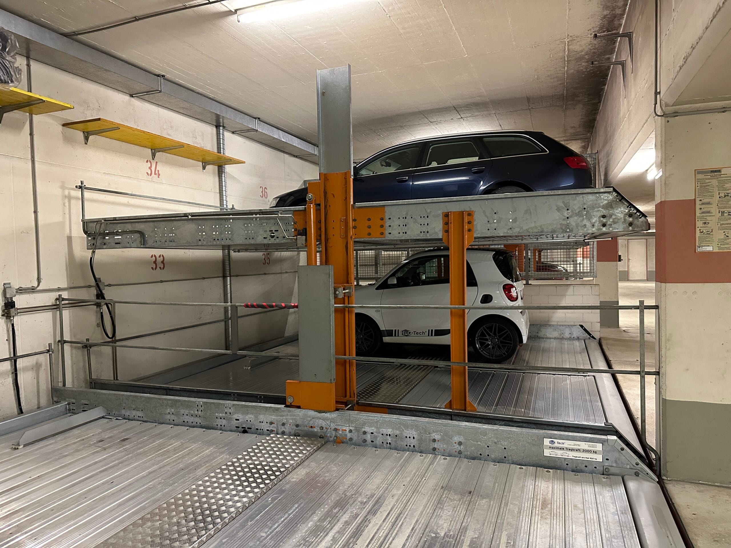 Instandstellung Doppelparker