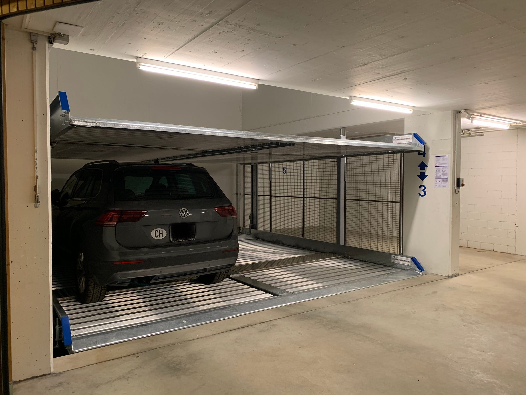 Doppelparker für mehr Stellplätze